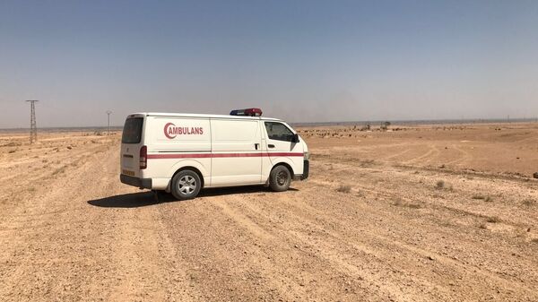 叙利亚救护车 - 俄罗斯卫星通讯社