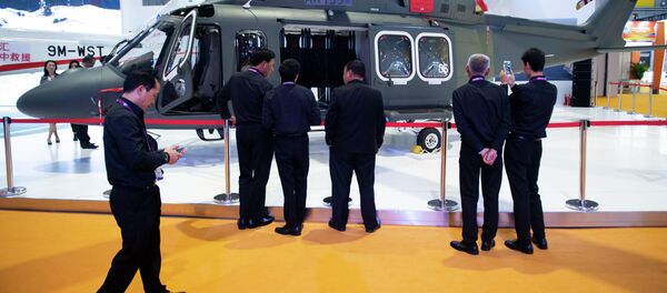 Выставка вертолетов в Китае - 俄罗斯卫星通讯社