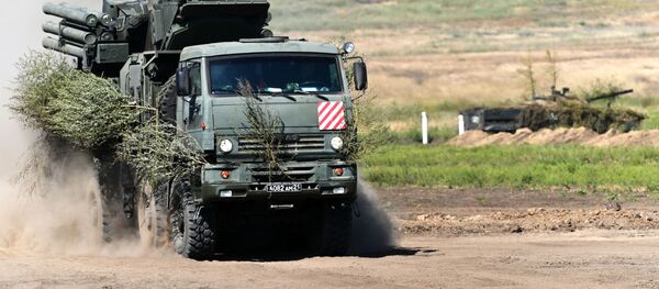 Зенитный ракетно-пушечный комплекс Панцирь-С - 俄羅斯衛星通訊社