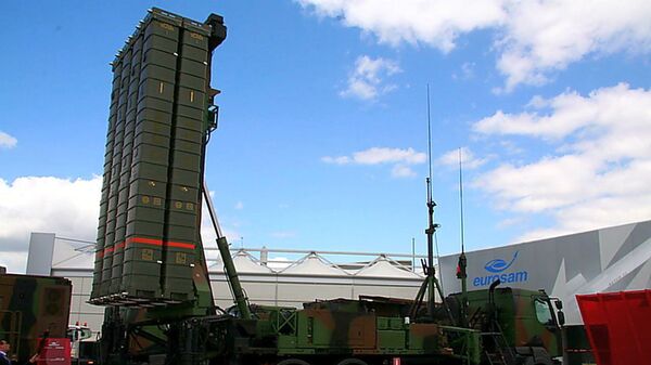 媒体：乌克兰已耗尽意大利和法国提供的防空系统的导弹（图为SAMP-T防空系统） - 俄罗斯卫星通讯社