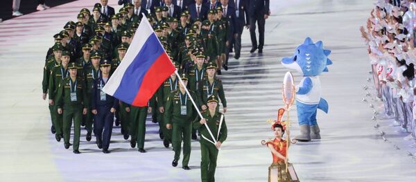 Российская сборная на военных играх в Китае - 俄罗斯卫星通讯社