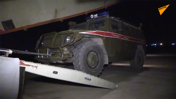 俄国防部向叙运送装甲车辆供军警使用 - 俄罗斯卫星通讯社