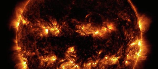 Вспышки на Солнце - 俄羅斯衛星通訊社