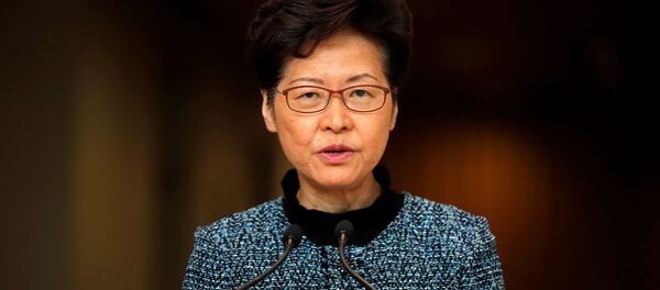 林鄭月娥:表達任何訴求不應訴諸暴力 林鄭月娥:表達任何訴求不應訴諸暴力 - 俄羅斯衛星通訊社
