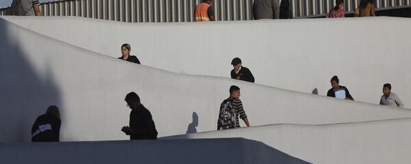 иммигранты на границе США и Мексики - 俄罗斯卫星通讯社