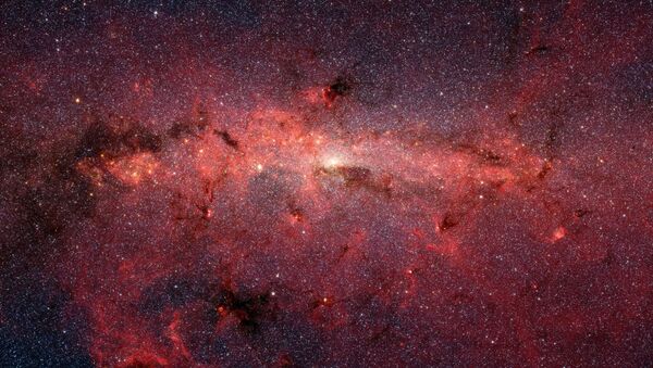 Галактический центр Млечного Пути, снятый телескопом Spitzer - 俄罗斯卫星通讯社
