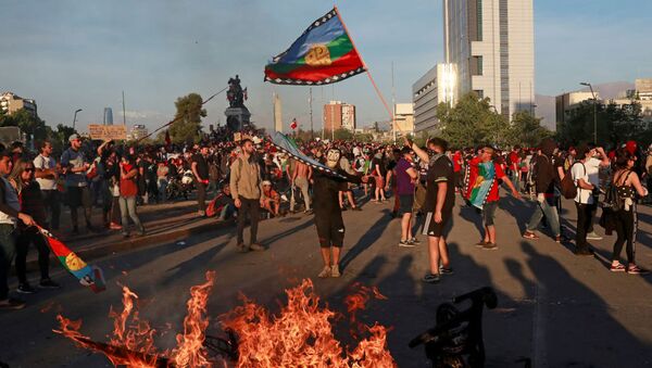 Протесты в Чили - 俄罗斯卫星通讯社