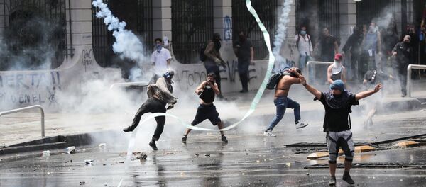 Протесты в Чили - 俄羅斯衛星通訊社