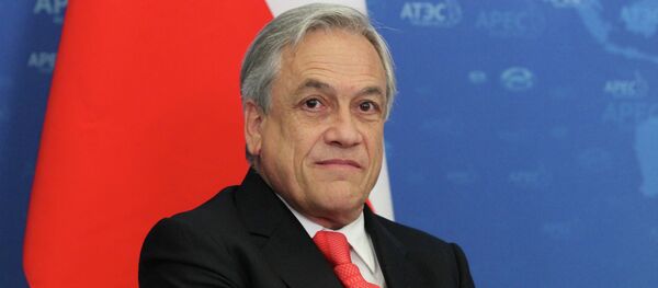 Президент Республики Чили Себастьян Пиньера - 俄羅斯衛星通訊社