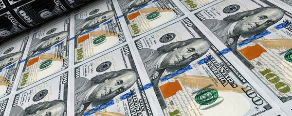 Печатный станок печатает 100-долларовые купюры - 俄羅斯衛星通訊社