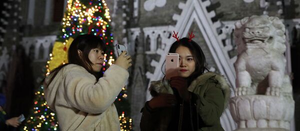 Рождество в Китае Рождество в Китае - 俄羅斯衛星通訊社