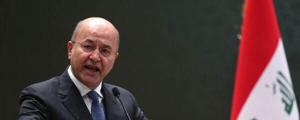 Президент Ирака Бархам Салех - 俄羅斯衛星通訊社