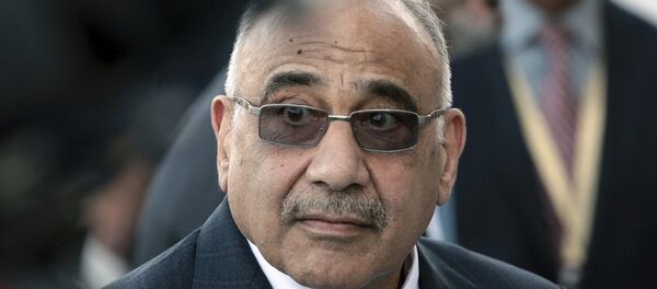 премьер-министр Ирака Адель Абдель Махди - 俄罗斯卫星通讯社