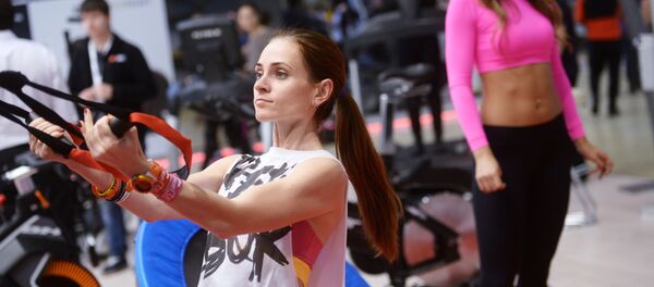 Девушки во время тренировки - 俄罗斯卫星通讯社