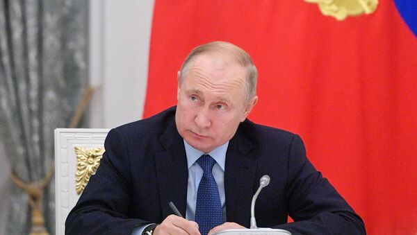 Президент России Владимир Путин - 俄羅斯衛星通訊社