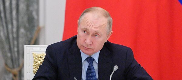 Президент России Владимир Путин - 俄罗斯卫星通讯社