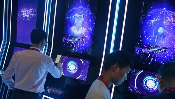 Посетители конференции по искусственному интеллекту в Шанхае  - 俄羅斯衛星通訊社