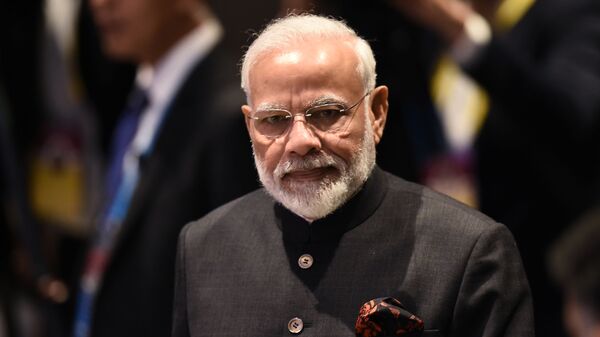 Премьер-министр Индии Нарендра Моди на саммите ASEAN в Таиланде  - 俄罗斯卫星通讯社