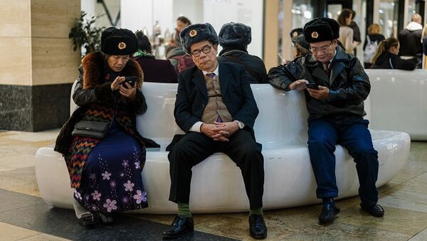 китайские туристы в москве - 俄罗斯卫星通讯社