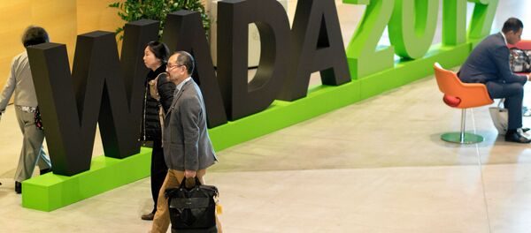 Аббревиатура всемирного антидопингового агентства Аббревиатура всемирного антидопингового агентства - 俄羅斯衛星通訊社