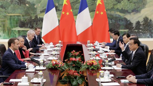 Французско-китайские переговоры - 俄羅斯衛星通訊社
