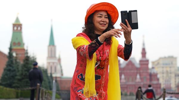 中国旅客在莫斯科  - 俄罗斯卫星通讯社