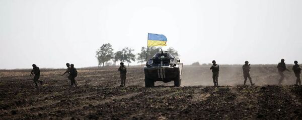 Солдаты ВСУ на востоке Украины Солдаты ВСУ на востоке Украины - 俄罗斯卫星通讯社