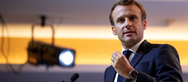 Эммануэль Макрон на открытии Европейского центра иудаизма в Париже - 俄羅斯衛星通訊社