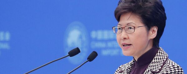 林郑月娥:周六赴京述职汇报过去一年香港情况 林郑月娥:周六赴京述职汇报过去一年香港情况 - 俄罗斯卫星通讯社