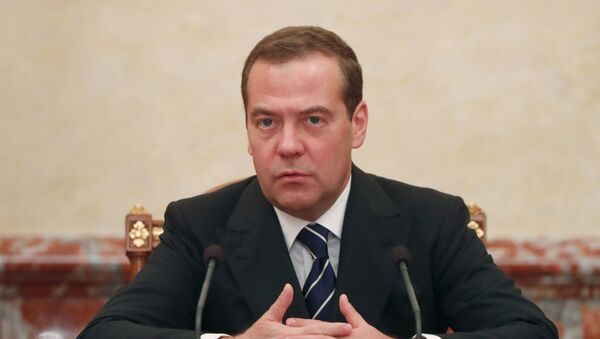 Председатель правительства РФ Дмитрий Медведев - 俄羅斯衛星通訊社