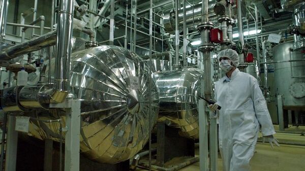 Работники завода по производству уранового топлива - 俄羅斯衛星通訊社