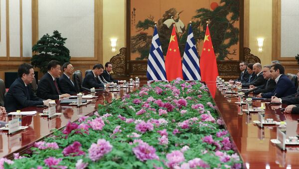 Переговоры Греции и Китая - 俄羅斯衛星通訊社