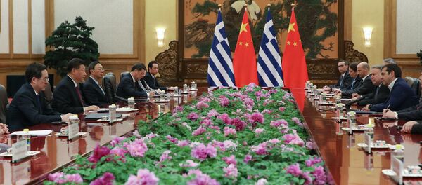 Переговоры Греции и Китая - 俄羅斯衛星通訊社