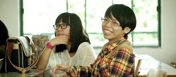 Студенты в Китае - 俄罗斯卫星通讯社