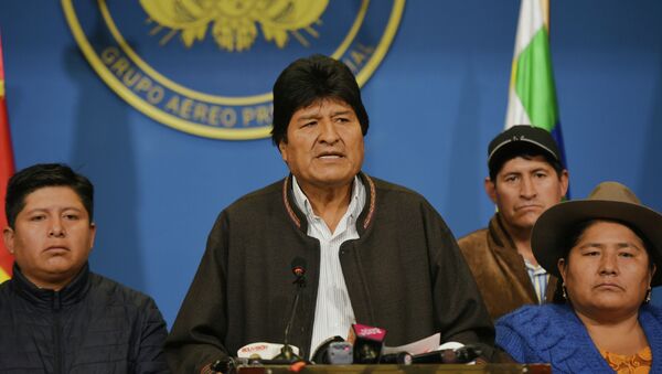 Bolivian President Evo Morales - 俄羅斯衛星通訊社