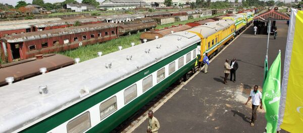 Железнодорожная станция в Лагосе. Нигерия - 俄罗斯卫星通讯社