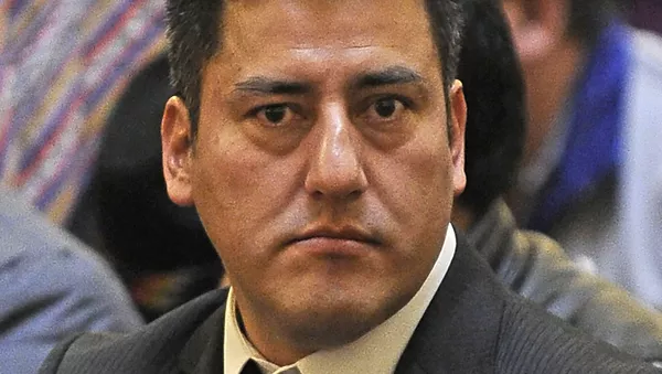 Javier Zabaleta  Bolivian defence minister - 俄羅斯衛星通訊社