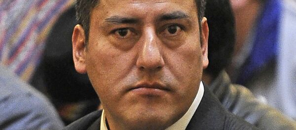 Javier Zabaleta Bolivian defence minister Javier Zabaleta Bolivian defence minister - 俄罗斯卫星通讯社