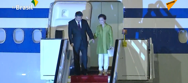 习近平抵达巴西出席金砖国家峰会 - 俄罗斯卫星通讯社