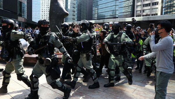 Протесты в Гонконге - 俄罗斯卫星通讯社