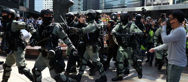 Протесты в Гонконге Протесты в Гонконге - 俄罗斯卫星通讯社