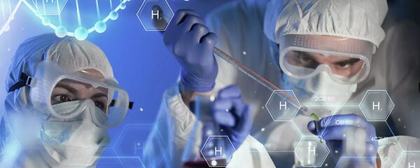 Ученые в лаборатории - 俄罗斯卫星通讯社