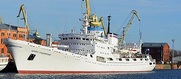 Океанографическое исследовательское судно «Адмирал Владимирский» - 俄罗斯卫星通讯社