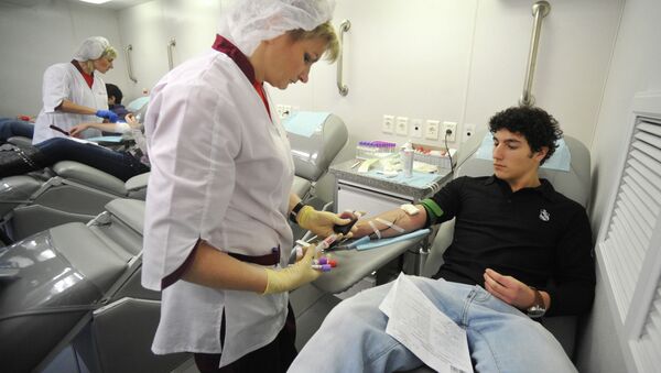 俄罗斯国家献血者日 - 俄罗斯卫星通讯社