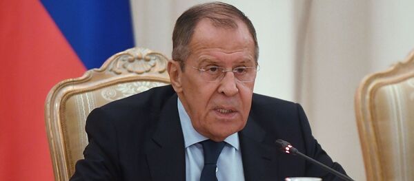 Министр иностранных дел РФ Сергей Лавров во время совместного заседания коллегий МИД РФ и Белоруссии - 俄羅斯衛星通訊社