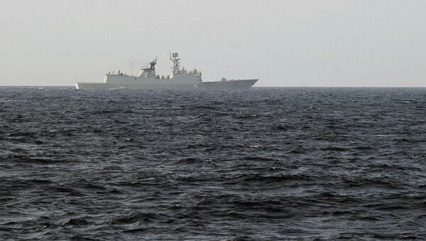 Китайское военно-морское судно в Южно-китайском море - 俄罗斯卫星通讯社
