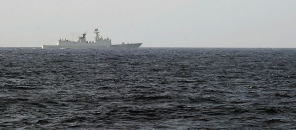 Китайское военно-морское судно в Южно-китайском море - 俄罗斯卫星通讯社