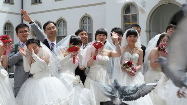 一季度中国结婚登记量跌破200万对：年轻人如何看待婚姻问题？ - 俄罗斯卫星通讯社