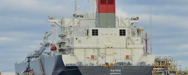 Американский танкер с сжиженным природным газом Patris в СПГ-терминале Свиноуйсьце в Польше. 20 ноября 2019 - 俄罗斯卫星通讯社