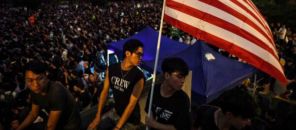 Протесты в Гонконге - 俄羅斯衛星通訊社